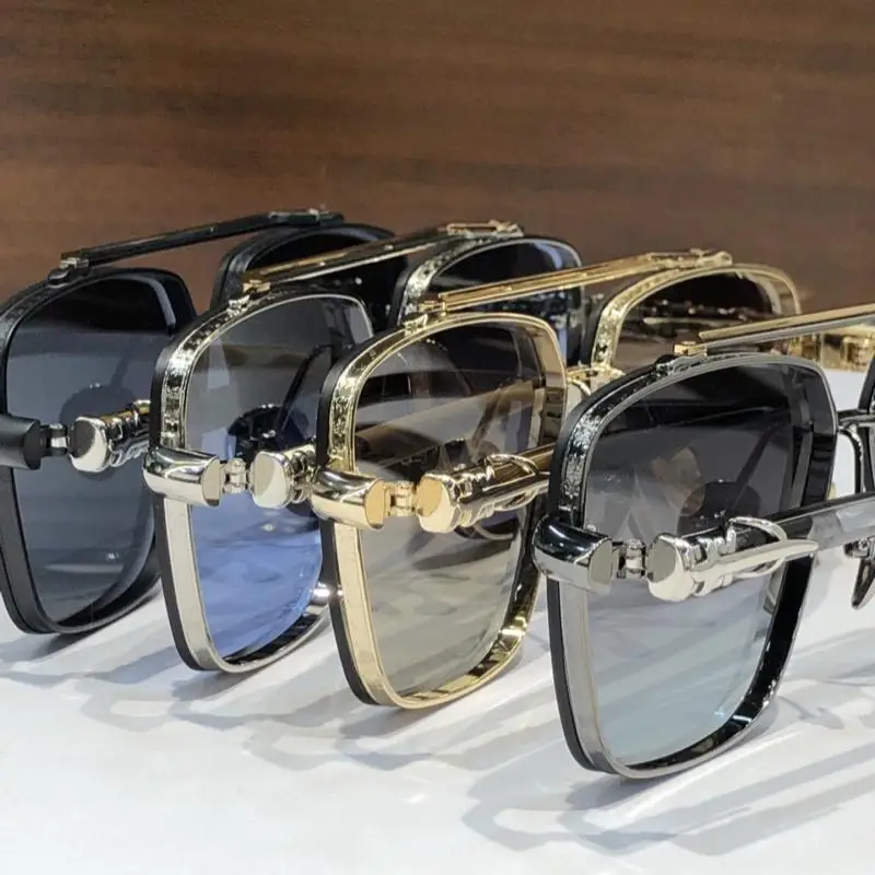 Популярные мужские солнцезащитные очки в стиле пилота CH8239 классический панк