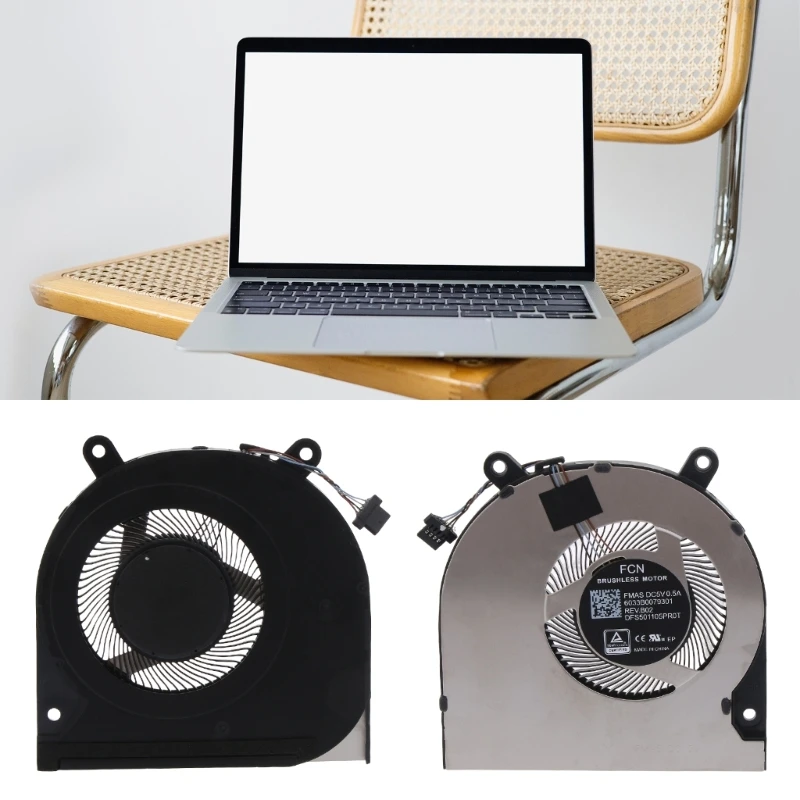 Кулер для ноутбука вентилятор радиатор процессора x360 кабриолет 14 м 14-DW Прямая