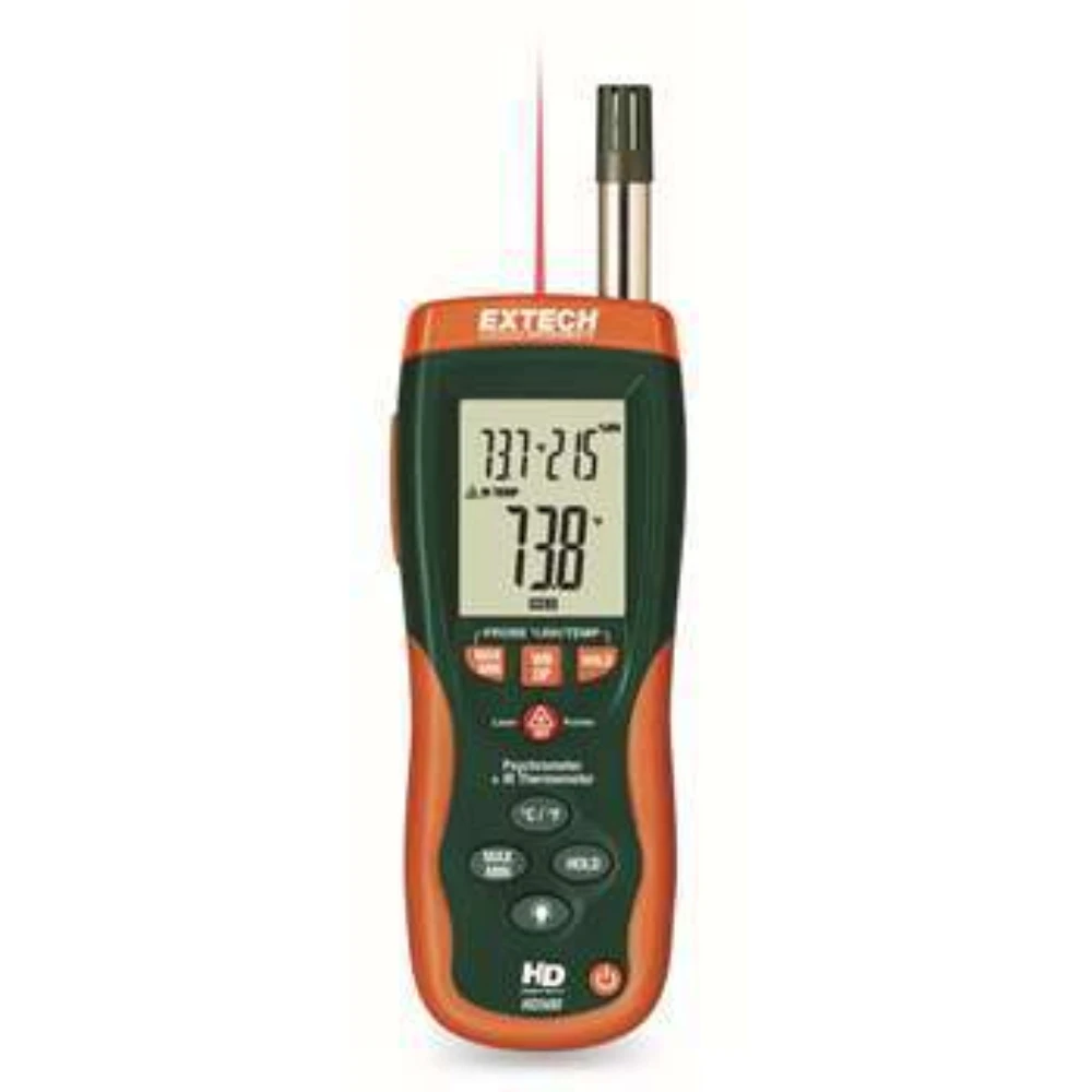 

EXTECH HD500 temperature and humidity measuring instrument (with infrared temperature measurement function)