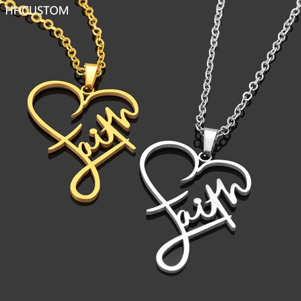 

Ожерелья с именем сердца из нержавеющей стали