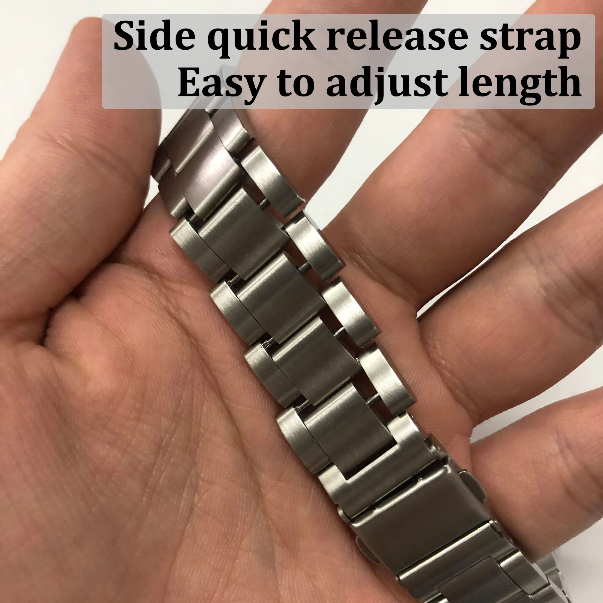 New Bracelet For Apple Watch Ultra 49mm Metal Band 38 42 44mm 40 41 45mm For iWatch 8 7 6 SE 5 4 3 2 Slim Stainless Steel Strap