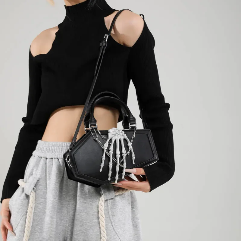 Готическая сумка на Хэллоуин через плечо из искусственной кожи декор в виде