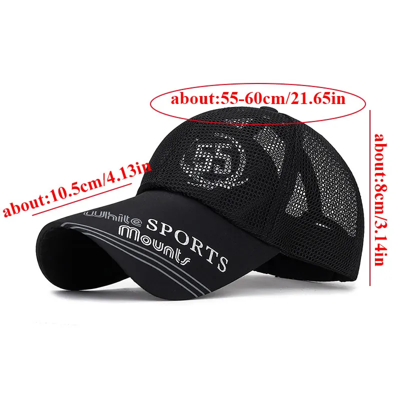 Fashion Brand Baseball Cap Women Baseball Hat Golf Men Women Summer Mesh Cap Baseball Caps Gorras Dropshipping