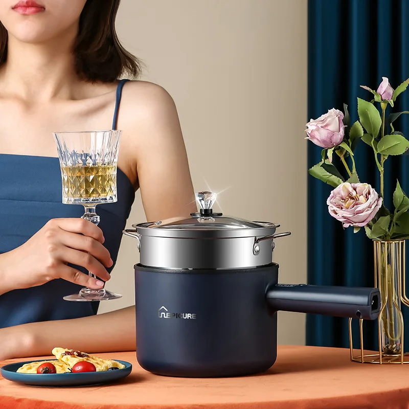

110V/220V Rice Cooker Multi-function Electric Cooking Pot Small Electric Pot Cooking Rice Cooker Electric Hot Pot
