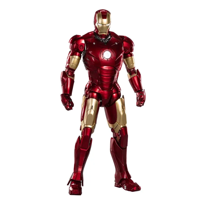 Iron Zd Man-Figura De AccióN Tony Stark Modelo 36cm Mk3 Original Legends IluminacióN Led ColeccióN Conmemorativa 1/5