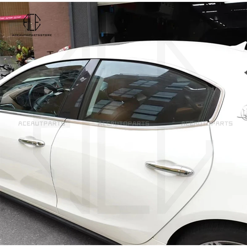 Накладки на центральную стойку автомобиля из углеродного волокна для Maserati