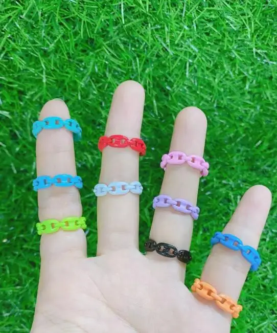 

Женское летнее кольцо с эмалью, 1 шт.