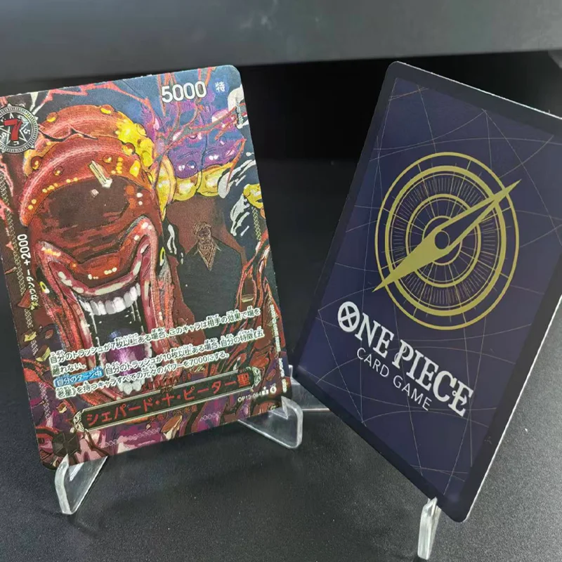 Фото Diy Opcg One Piece Card Japanese Ver Coarse Flash Five Elders Saturn Nusjuro Warcury Stmarcus Mars Коллекция аниме-карточек №3