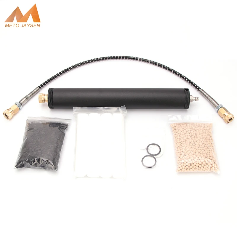 PCP Pump Diving High Pressure Air Filter Dry Air System Water-Oil Separator for Electric Compressor with Filling Head 50cm Hose