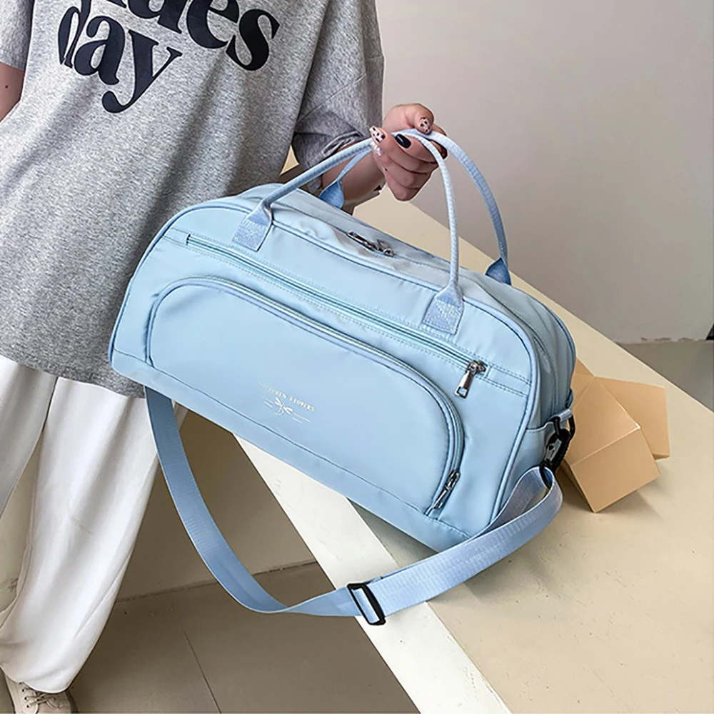 Large-capacity Fitness Bag Dry And Wet Separation Waterproof Sports Yoga Shoulder Handbag Short-distance Travel Bag 2022 New
