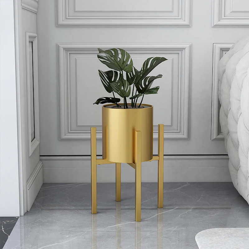 

iron Plant Stand Flower Pot Base Holder Stool For Home Garden Indoor Outdoor Flower Plant Display Free Standing Bonsai Holder