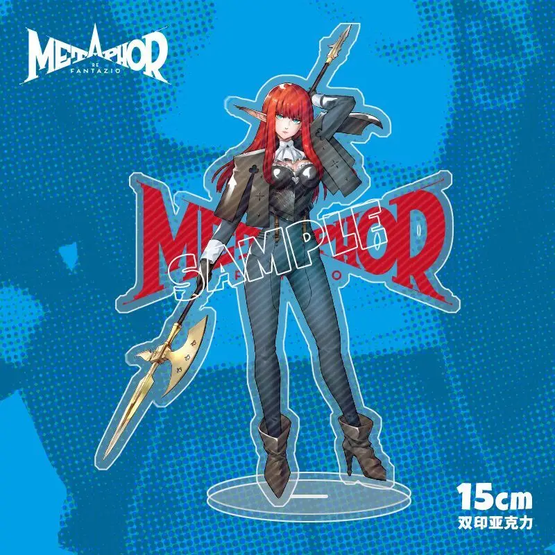 15 см игровая периферия Metaphor Refantazio акриловые сбор стоячие тарелки мультяшные