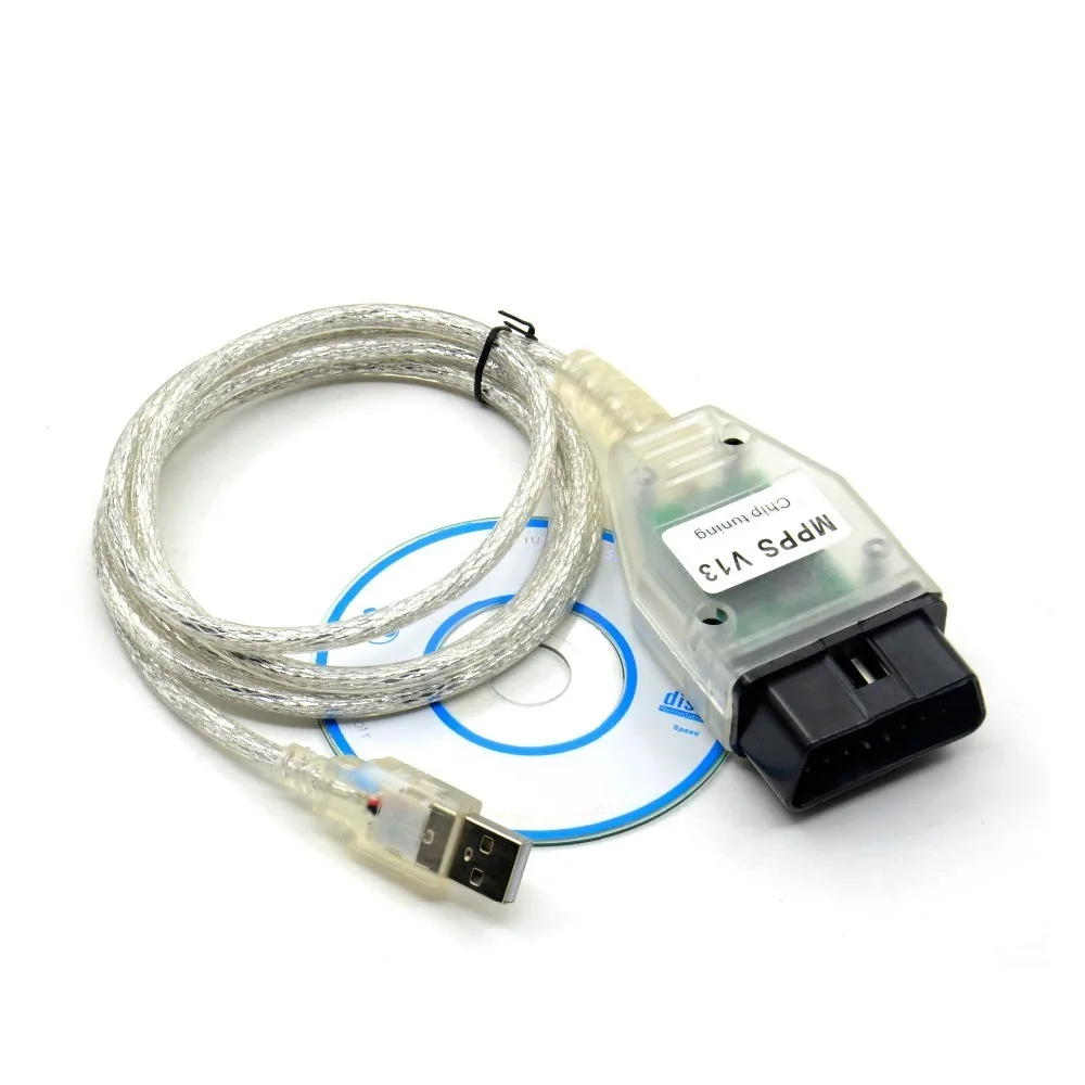Новое поступление Smps Mpps V13.02 V13 K Can Flasher Chip Tuning Ecu Programmer Remap Obd2 Mpps V13.02 Профессиональный диагностический кабель (art.: 3920ca6fdb044) - 3920ca6fdb044