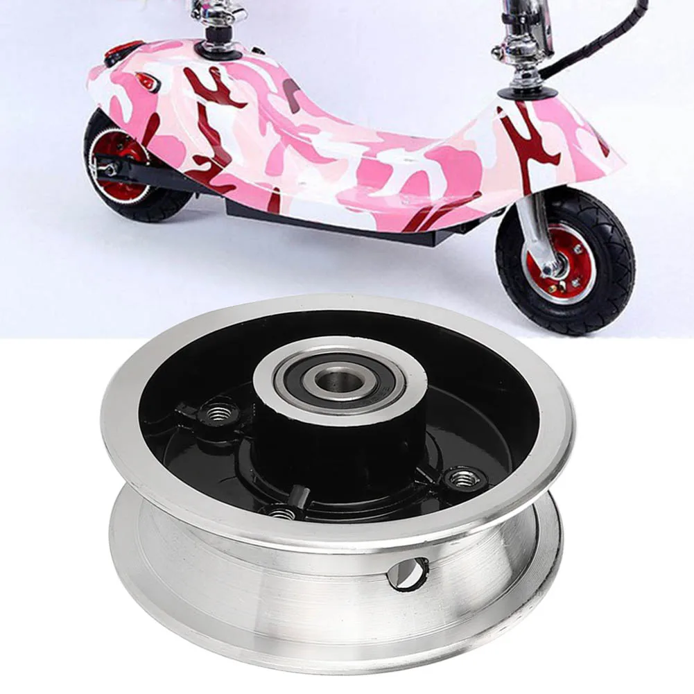 

200x50 Надувное колесо, 8-дюймовая ступица колеса из алюминиевого сплава для электрического скутера, прочная Ступица колеса для 8-дюймового переднего колеса электронного скутера