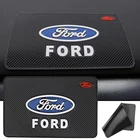 Автомобильный нескользящий коврик, коврик для хранения в автомобиле, коврик для телефона, аксессуары для Ford Fiesta Ranger Focus Kuga Mustang S MAX Transit Mondeo