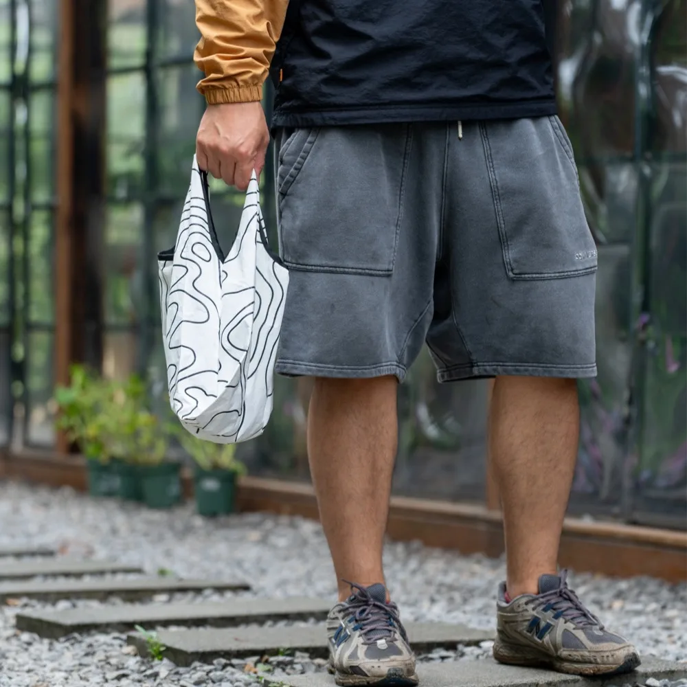 Фото [HODR GEAR] PAPERLITE ™   Сумка-тоут DRIFTTOTE Ultralight 63g, складная, водостойкая, из материала Tyvek ®   Вместимость 8–10 л, компактно складывается для повседневного использования. №5