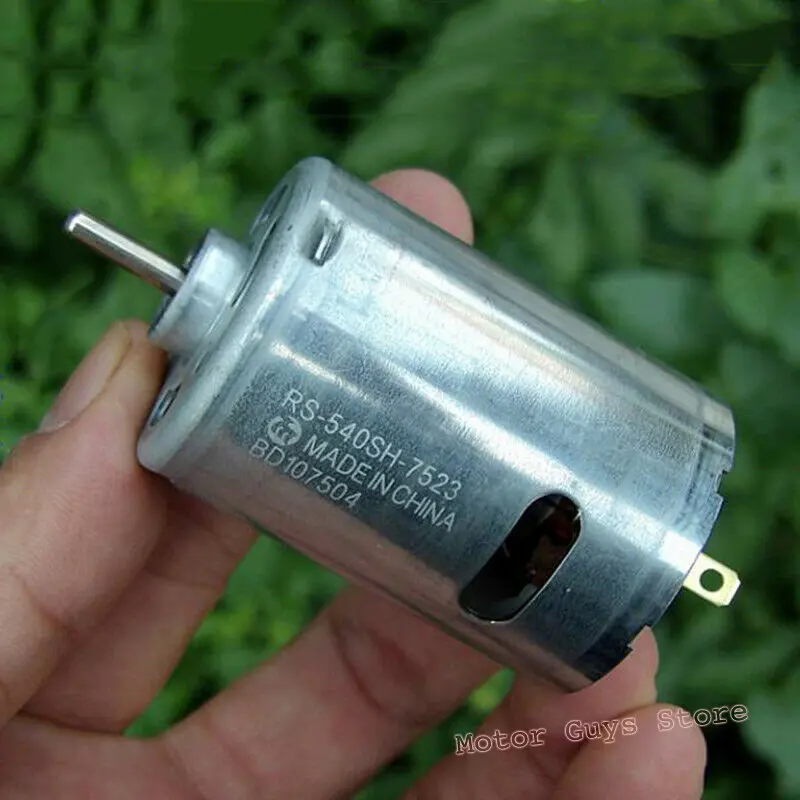 

MABUCHI RS-540SH-7523 Mini Engine DC 6V-9V 7.4V 19800RPM High Speed Large Torque Electric Motor for Power Drill Garden Tools Car