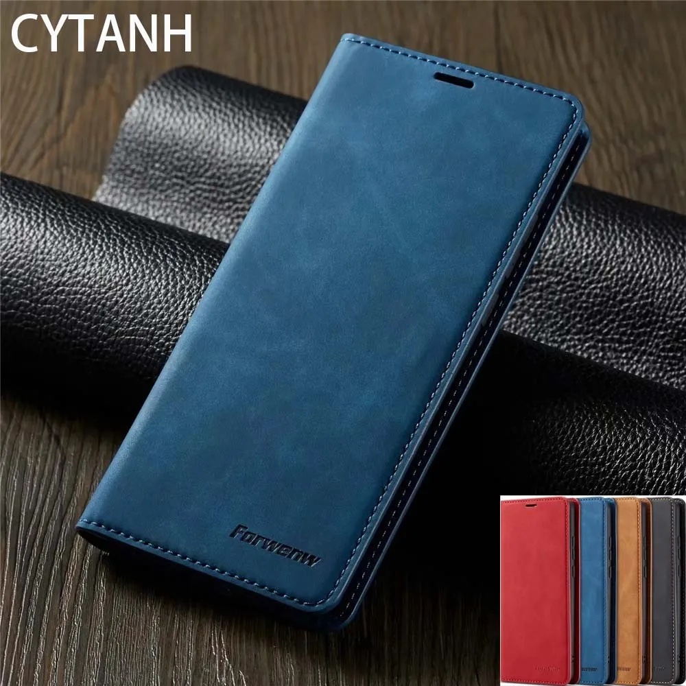 

Leather Case For Samsung Galaxy S7 Edge S8 S9 S10E S10 Lite Plus Flip Cover Wallet Magnetic Phone Bag Book Coque