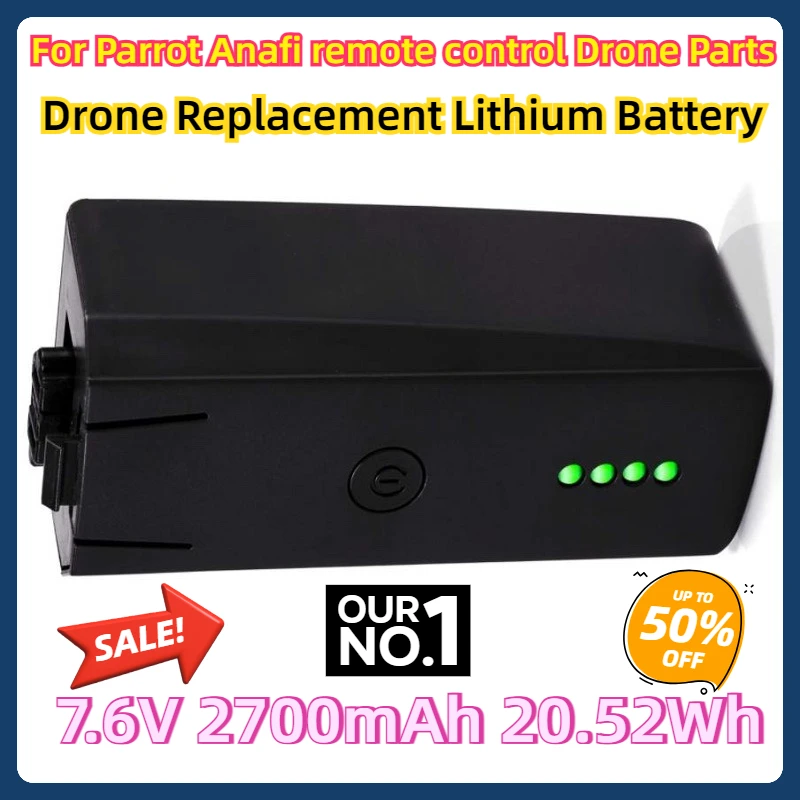 Запчасти для дрона с дистанционным управлением Parrot Anafi 7 6 В 2700 мАч Вт/ч запасная