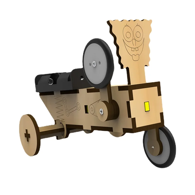 

Электрическая машина для ползания, Сборная модель, детский научный эксперимент, набор оборудования «сделай сам», скручивание и трение