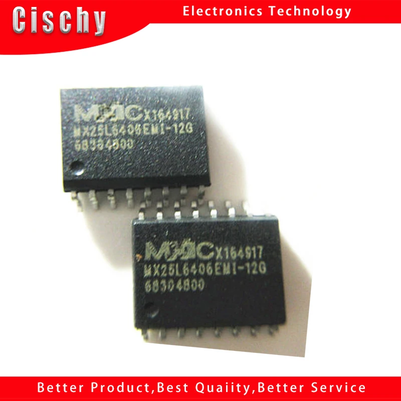 

5PCS MX25L6406EMI-12G MX25L6406EMI MX25L6406 SOP-16 Original IC