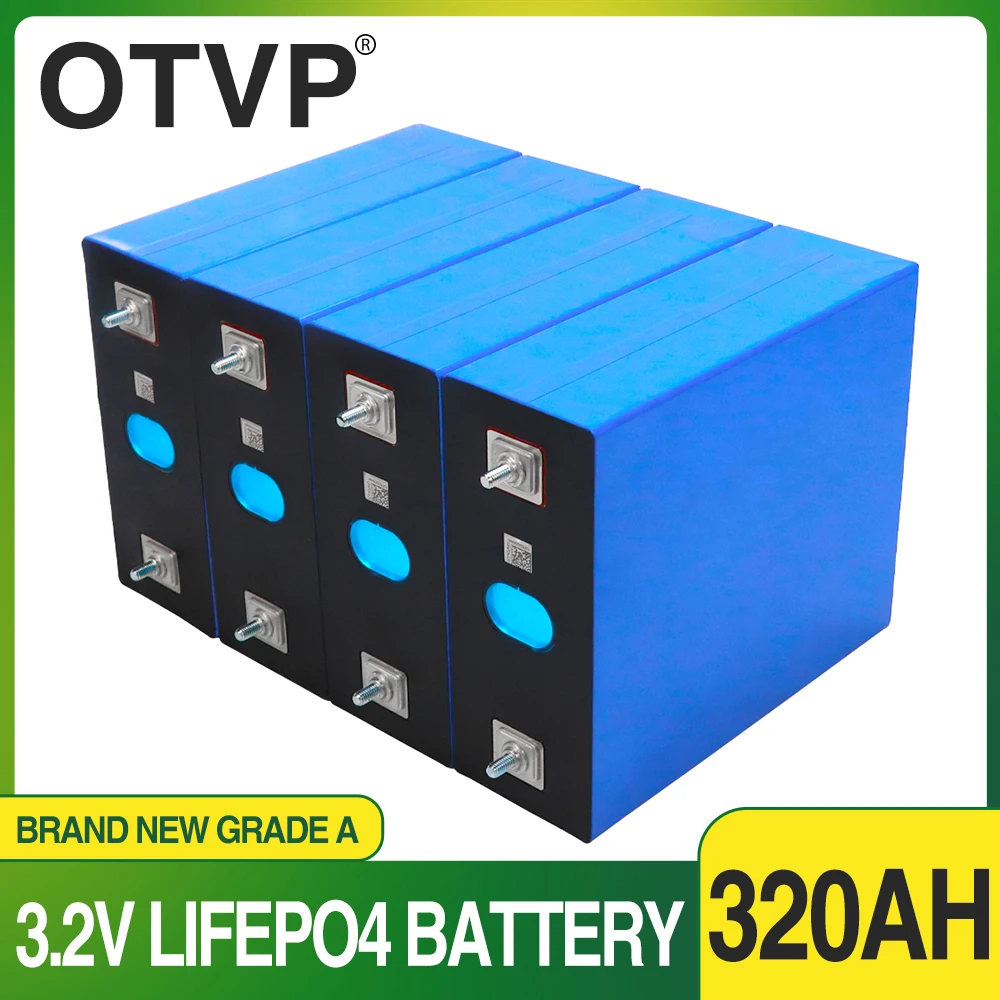 

3.2V 320Ah Lifepo4 Battery Can be Combined into Rechargeable Battery DIY 12V 24V 36V 48V Solar RV Campers Storage System Battery
