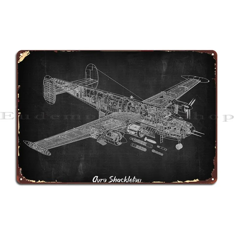 

Avro Shackleton металлические знаки вечерние декоративные таблички на заказ Жестяная Табличка на гараж постер