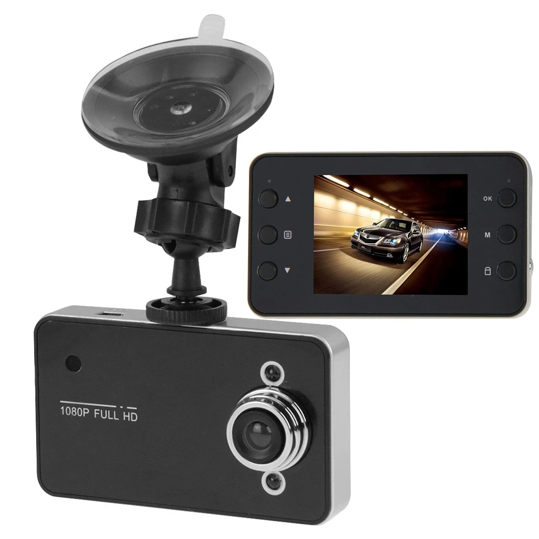 

G200 720P VGA 2.4 inch LCD Screen Display Car DVR Recorder, 100 Degrees Wide Angle Viewing, Support Loop Recording / Motion