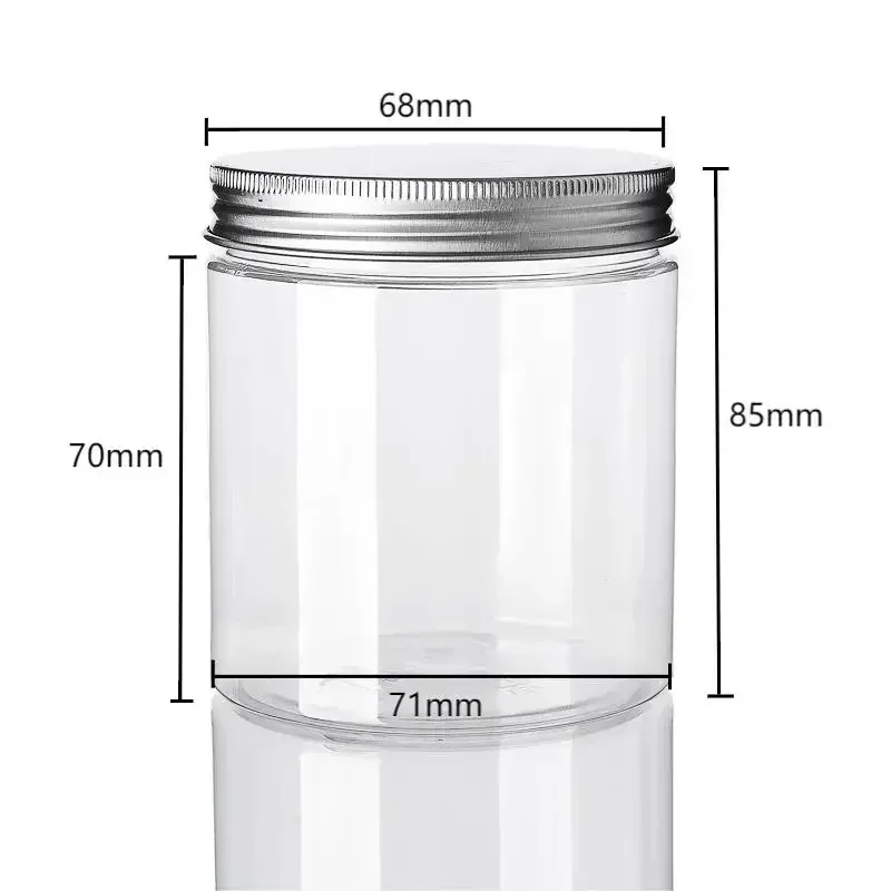 

Прозрачные пластиковые банки для хранения 20 шт.