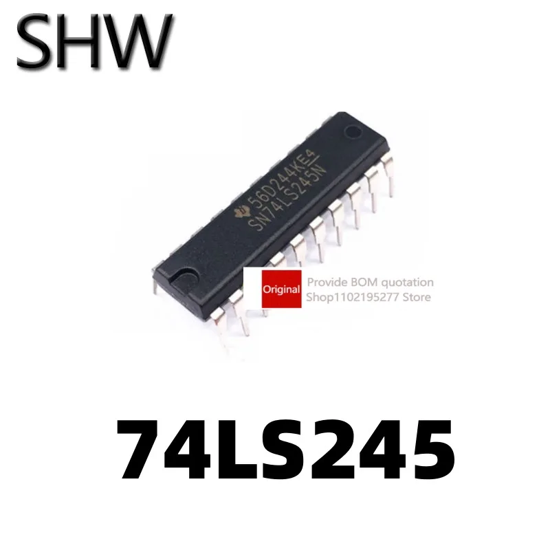 

1 шт. SN74LS245N HD74LS245P DIP-20 8-дюймовый фазный 3-элементный приемопередатчик шины