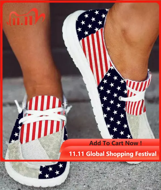 

Кеды женские с вулканизированной подошвой, холщовые лоферы, без застежки, плоская подошва, модная прогулочная обувь, повседневные кроссовк...