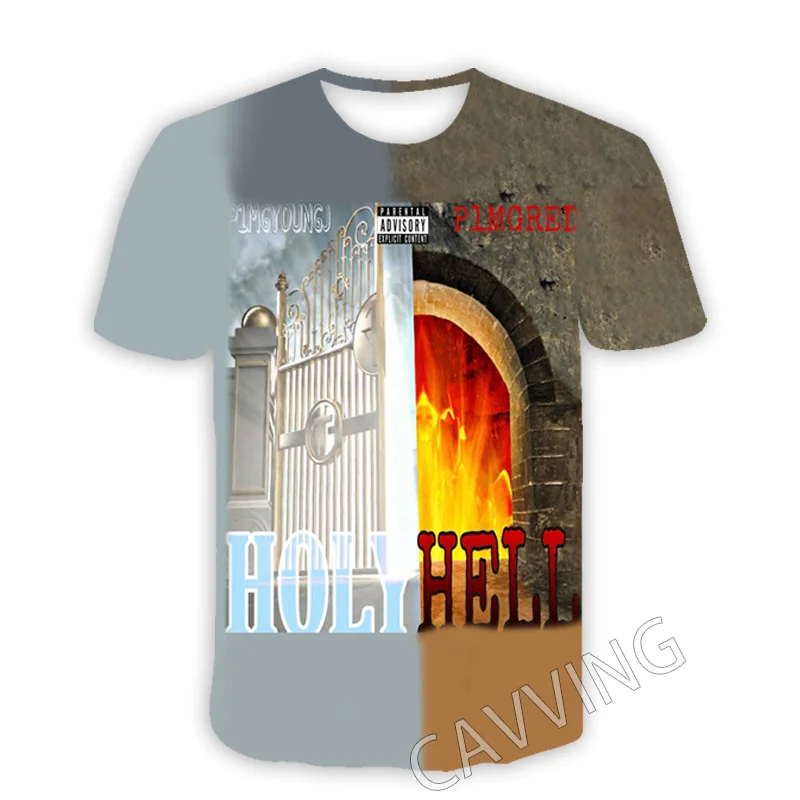 

HolyHell Band 3D Printed Casual T-shirts Hip Hop Tee Shirts Harajuku Styles Tops Fashion Clothing for Women/men