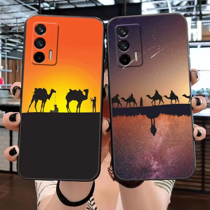 

Case For Realme GT 2 Pro Master Neo2 50 50I 50A 5G C35 C33 C31 C30 C30S C21 C21Y C20 C15 Case Desert Camel Moon Star Sky Sun