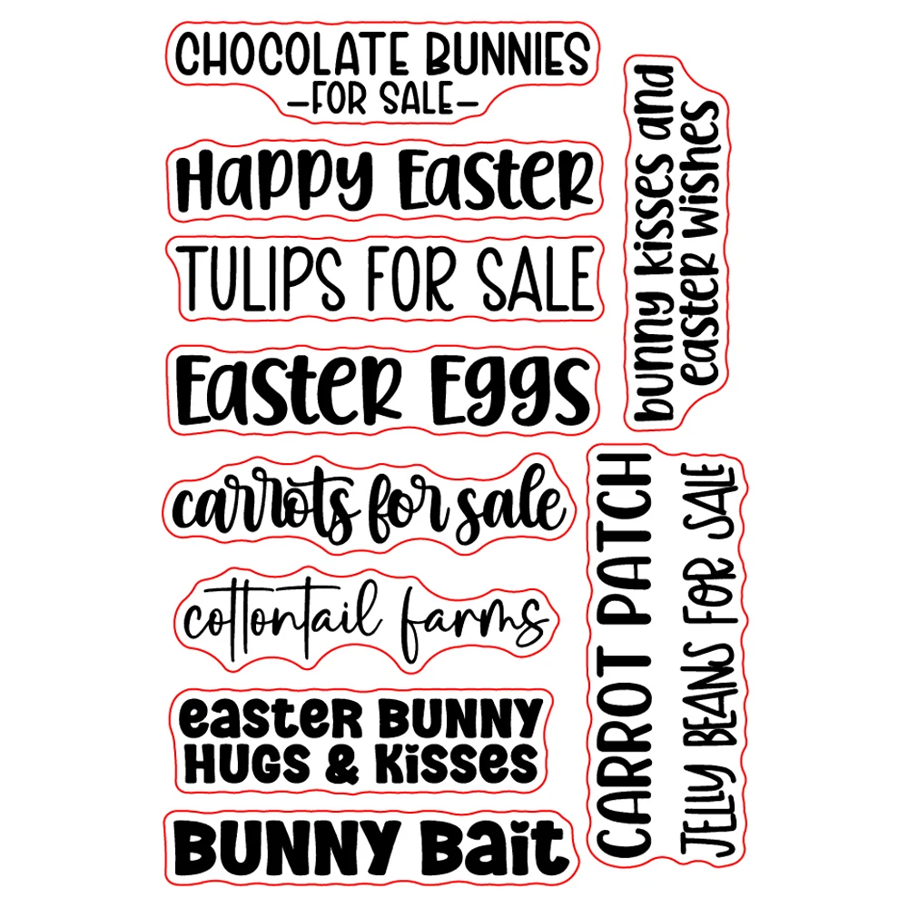 

Carrots for Sale Transparent Clear Silicone Stamp/Seal for DIY scrapbooking/photo album Decorative clear stamp