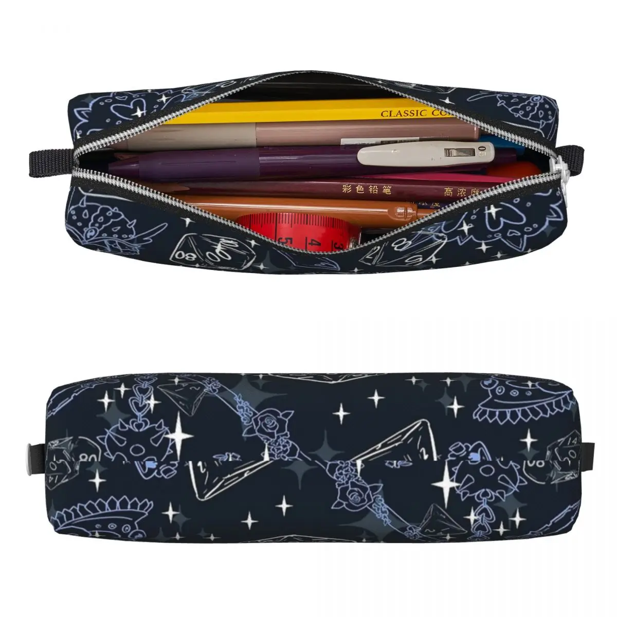 DnD Game Dice Spill пеналы новый держатель для ручек сумки карандашей студенческие