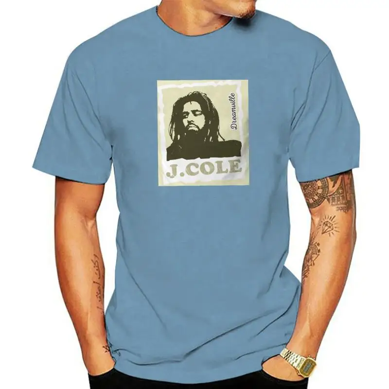 J Cole - 4 Your Eyez Only Мужская футболка Рэпер Музыка Винтаж Забавные футболки с