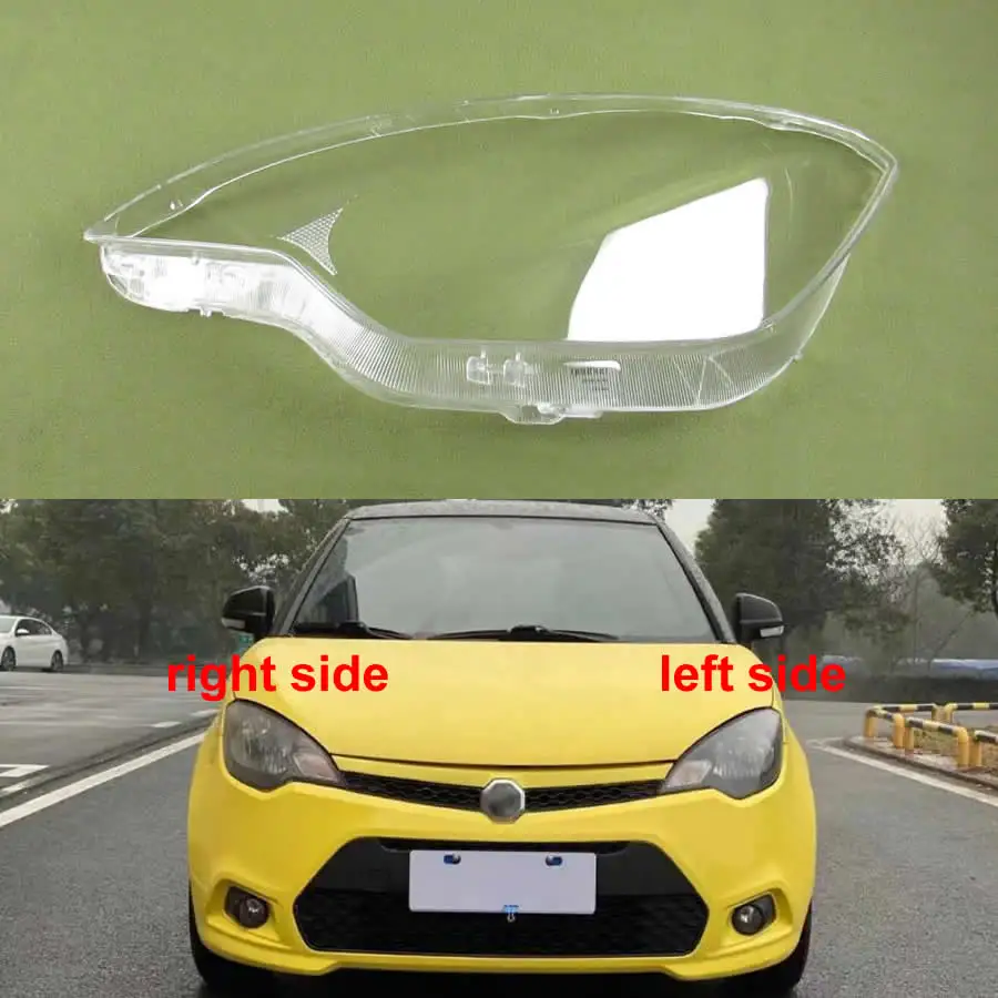 

For Mg 3 Mg3 2011 2012 2013 2014 2015 16 Headlamp Shell Transparent Lamp Shade Lens Front Headlight Cover Lampshade Plexiglass X
