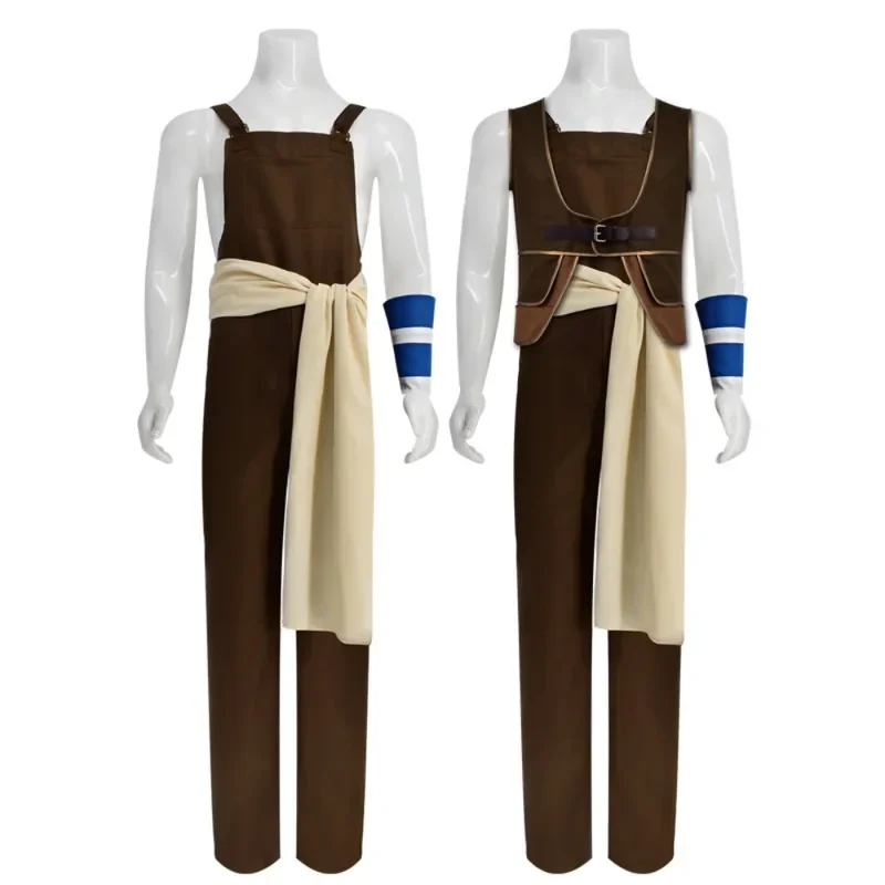 Usopp ТВ Косплей Костюм для взрослых пальто жилет аксессуары Полный комплект