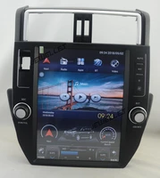 12 1 tesla style vertical screen octa core android 9 car video radio navigation for toyota land cruiser prado 2010 2013