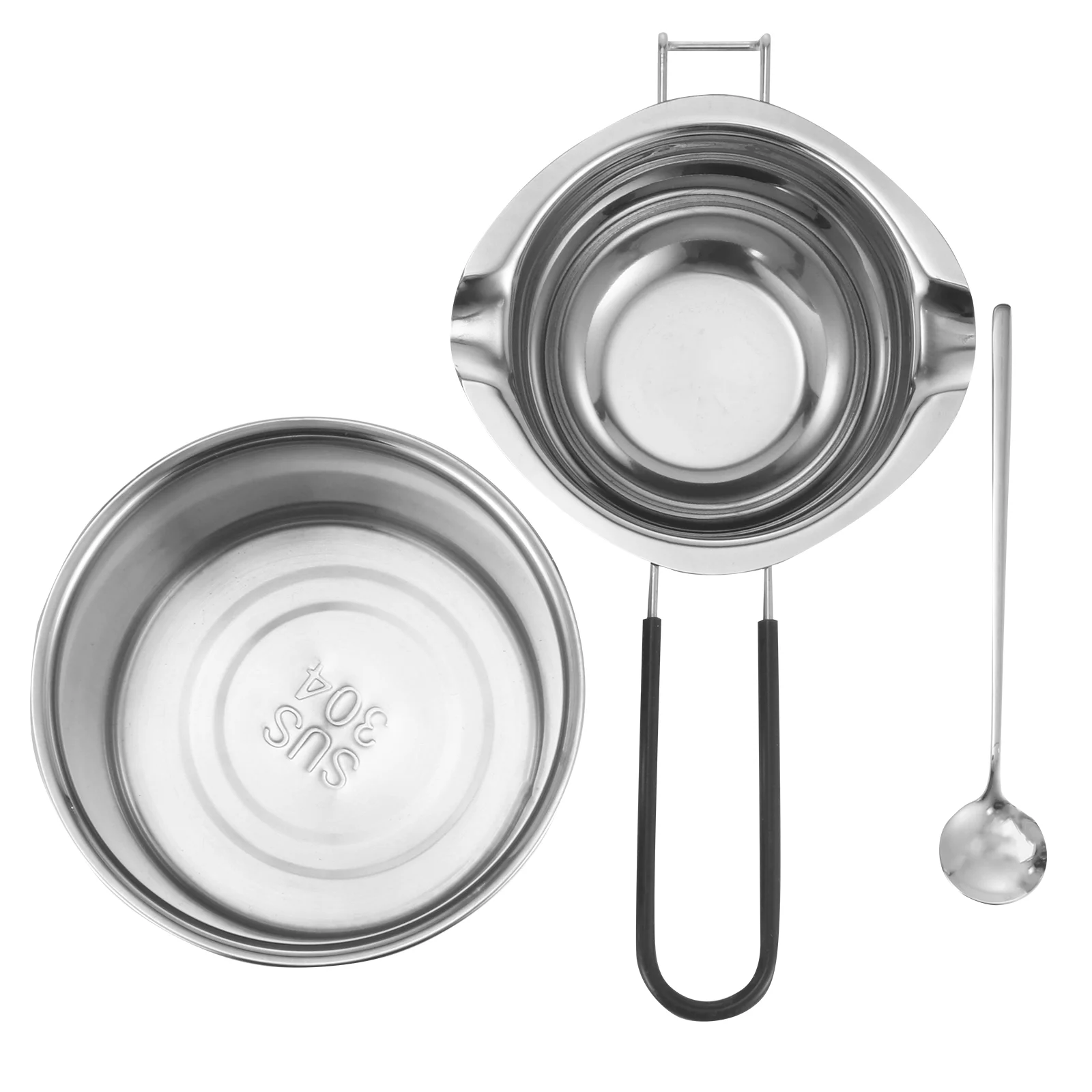 

1 Set Durable Chocolate Butter Melting Pot Stainless Steel Cheese Melting Pot