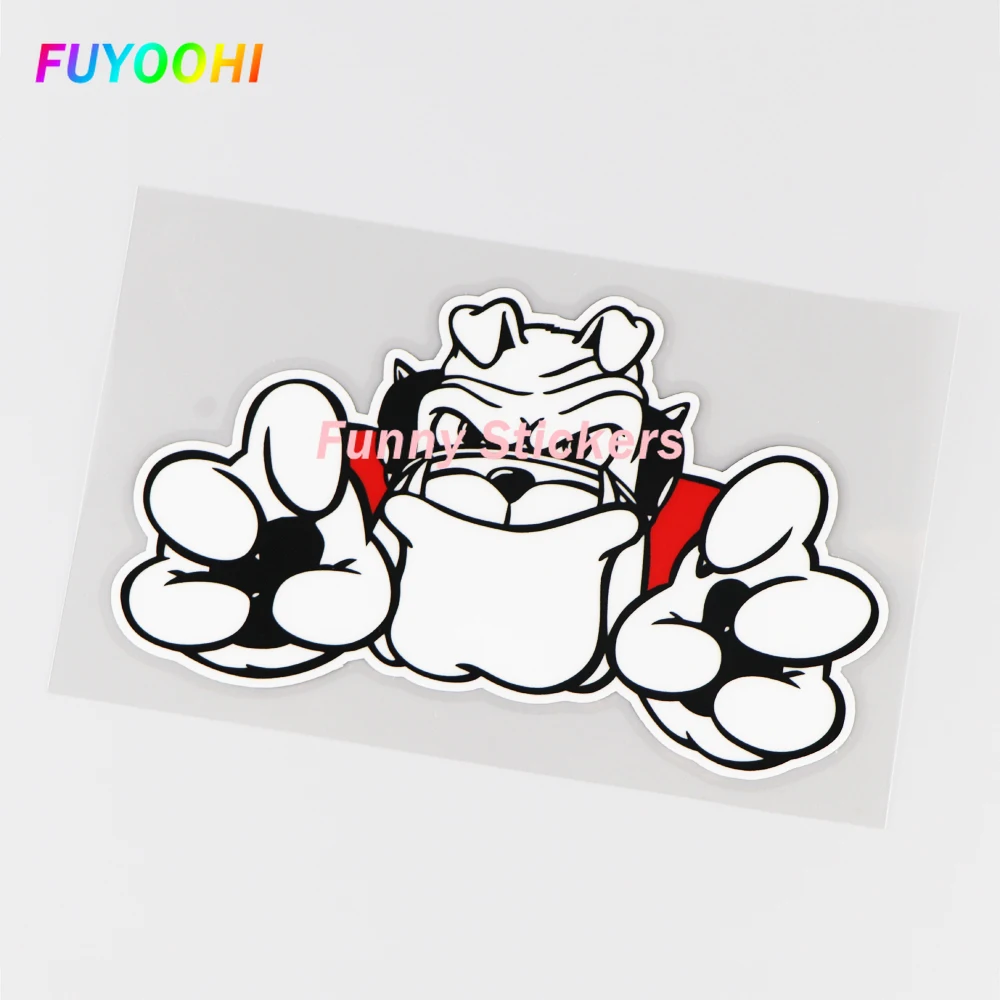 

FUYOOHI Exterior/Protection Funny Stickers Personality Strong Dog Car Sticker Creative Animal Pattern Decotation Vinyl Decal