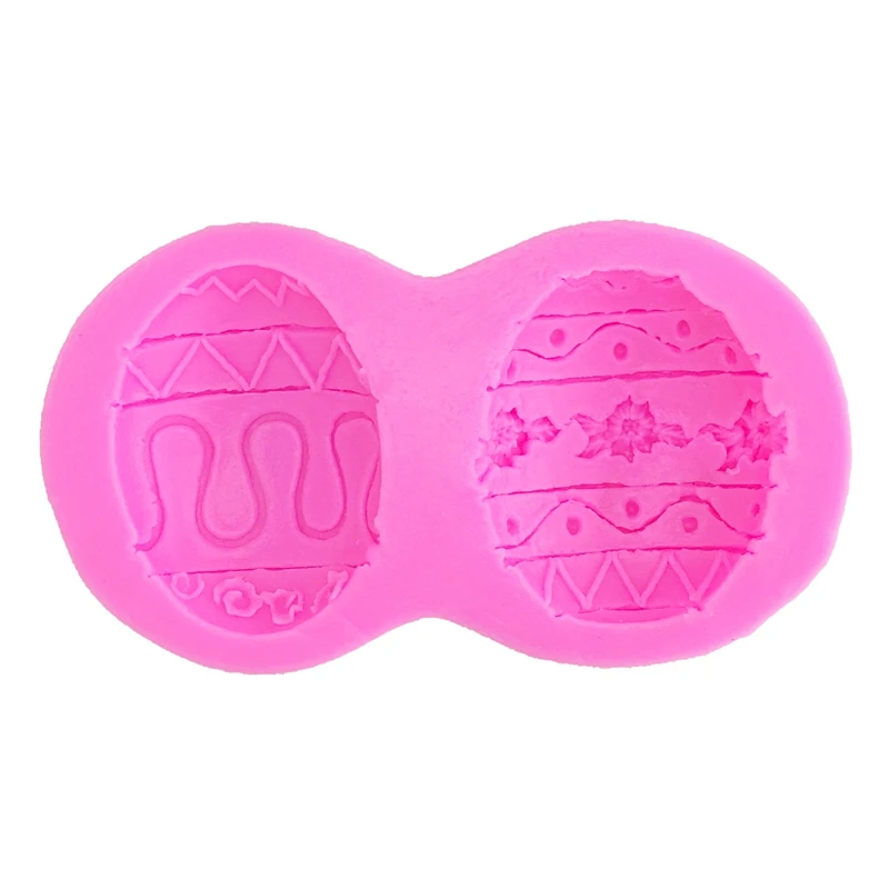

3D Silicone Easter Egg Chocolate Mold DIY Candy Mould Cake Decorating Dessert Mousse Baking Pastry Confectionery Tool
