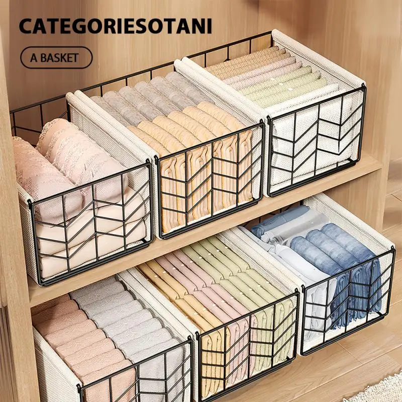 

Strong Snacks Books Storage Case Convenient Care Wardrobe Sorting Storage Box Large Capacity Clothes Storage Basket Durable