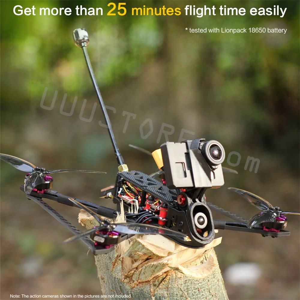 

HGLRC Rekon5 аналоговый 5 дюймовый LR5 FPV Дрон Zeus F722 Mini FC 28A ESC 5,8 ГГц VTX Ratel 2 M80 GPS 2004 телефон 6S мотор Радиоуправляемый квадрокоптер игрушки