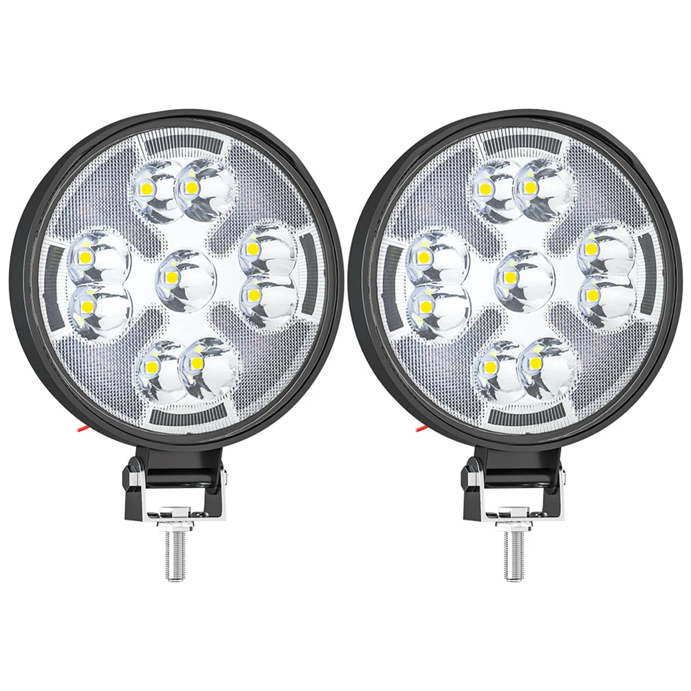 

48W 23 LED Car LED Work Light Spotlight High Bright Waterproof Auto Offroad SUV Truck Headlight Driving Lamp Offroad Accessories