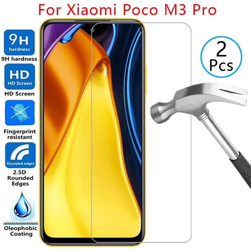 

Чехол для xiaomi poco m3 pro 5g, Защитная пленка для экрана из закаленного стекла для xiao mi m 3 3m m3pro 6,5, защитный чехол для телефона, пленка