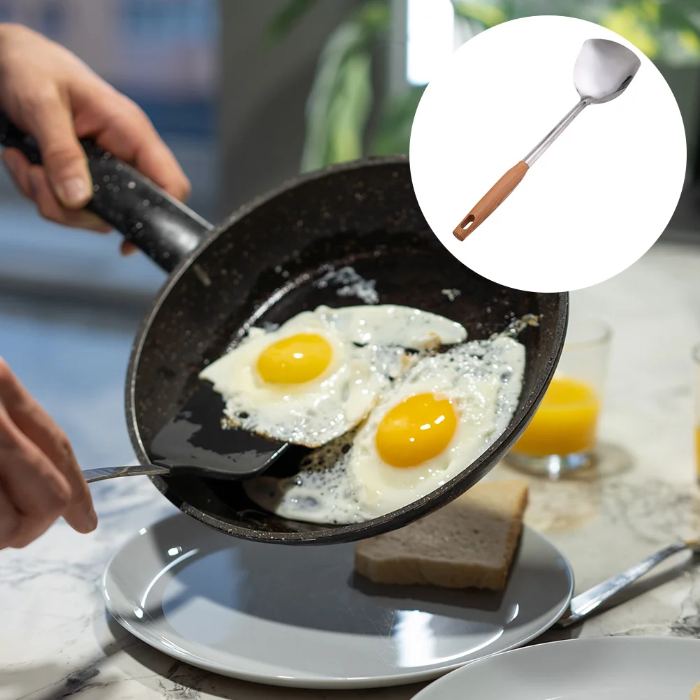 

Wok Spatula Turner Stainless Steel Utensil Cooking Kitchen Chinese Tool Utensils Set Slotted Baking Pancake Flipping Steak