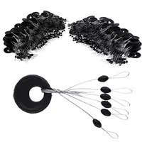 20 sets 120pcs black rubber oval stopper float fishing bobber float for sea size s m l carp fly fishing accessories
