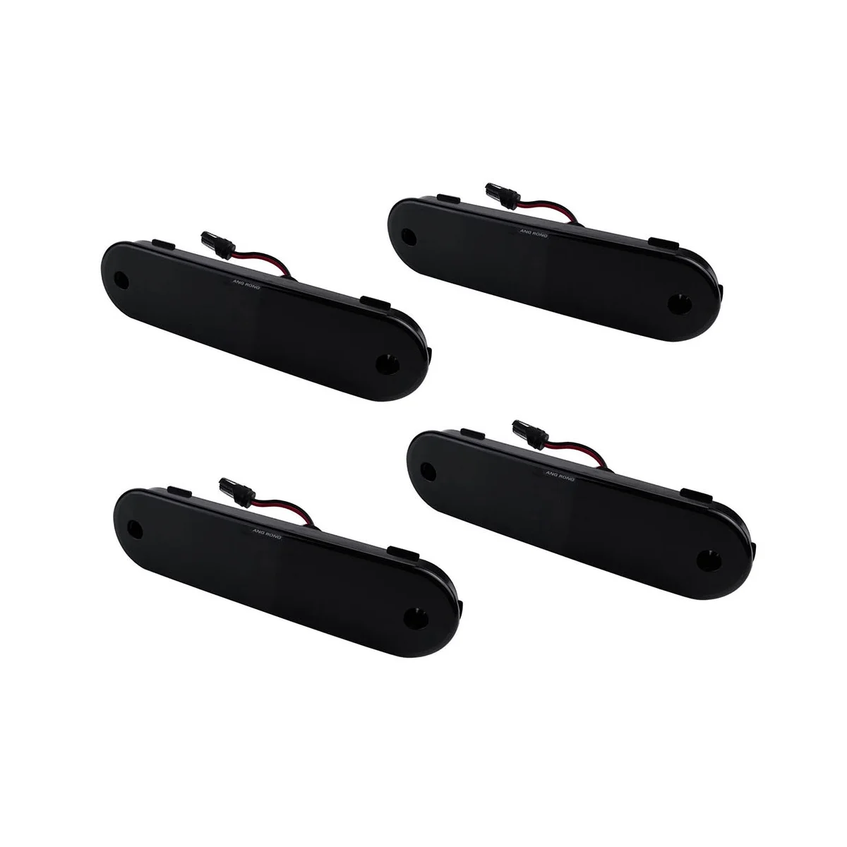 

4Pcs Front Rear LED Side Fender Marker Light Smoked Lens for MAZDA Miata MX-5 1990-2005 NA01515FX 8BN151120