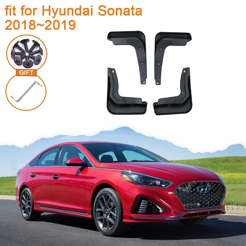 4 шт. брызговики для Hyundai Sonata 2018 2019 LF